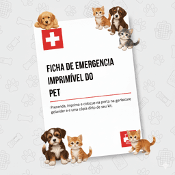 Ficha do Pet - Primeiros Socorros para Pets